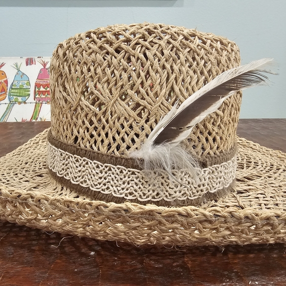 Vintage Resistol Stagecoach Straw Hat - Picture 5 of 16